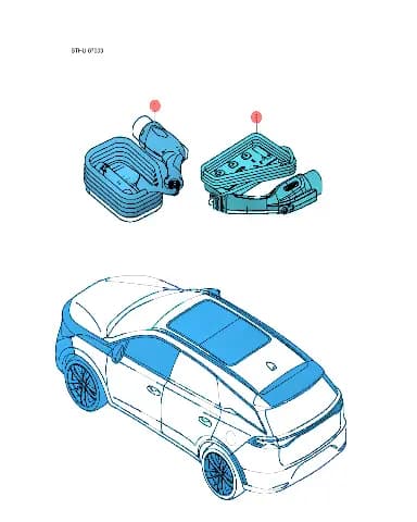 Зарядное устройство Mode 2 для BYD Song EV, 12993437-00