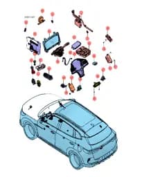 Симулятор звука двигателя для BYD Song EV, 15523592-00