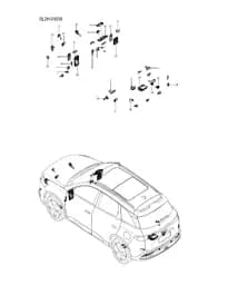 Симулятор звука двигателя для BYD Song Plus DM, 15454677-00