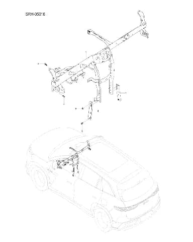 Гайки с шестигранным фланцем для BYD Tang L DM, 13754742-00