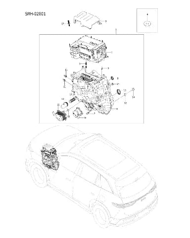 Сальник дифференциала для BYD Tang L DM, 14404036-00