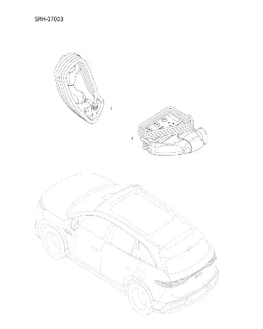 Зарядное устройство Mode 2 для BYD Tang L DM, 14599504-00