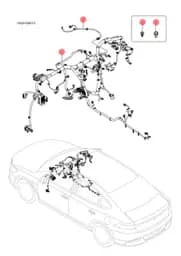 Жгут,панель приборов на BYD Destroyer 05 DM-i 14741168-00
