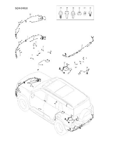 Деталь на BYD Leopard 8 13602309-00