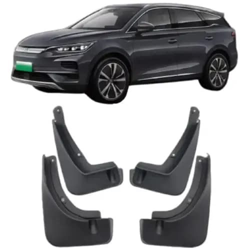 Брызговики BYD Tang DM, черного цвета