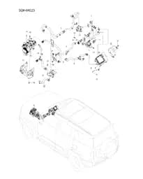 Обогрев воздух трубка 1 на BYD Leopard 8 13916647-00