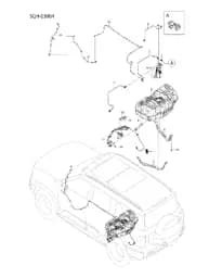 Refueling шланг в сборе на BYD Leopard 8 13979071-00