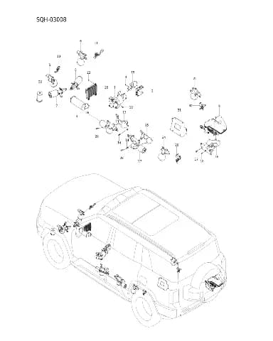 Передний подвеска давление понижающий аккумулятор в сборе на BYD Leopard 8 15151229-00