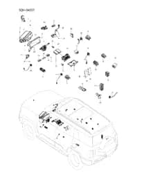 Pm2.5 speedometer в сборе на BYD Leopard 8 15243441-00