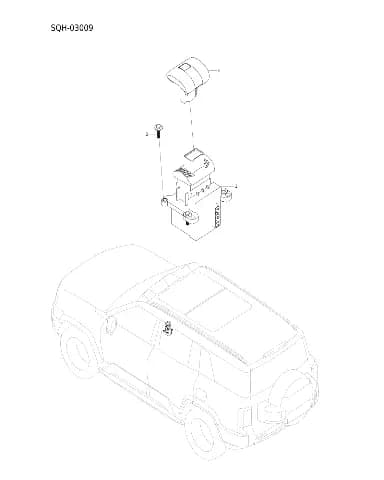 Деталь на BYD Leopard 8 15621356-00