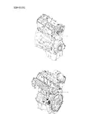 Двигатель узел в сборе на BYD Leopard 8 15703371-00