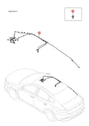 Жгут проводки крыши для BYD Qin Plus DM-i, 13600591-00