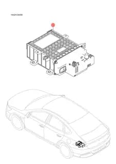 Стартовая аккумуляторная батарея для BYD Qin Plus DM-i, 13930025-00