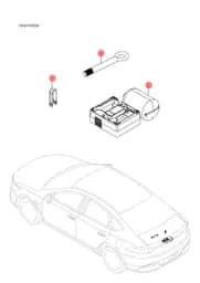 Светоотражающий жилет для BYD Qin Plus DM-i, 12228212-00