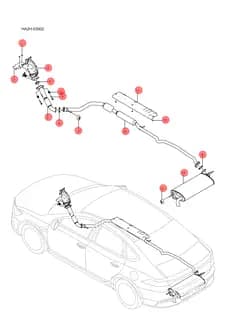 Сферический фланец соединение I для BYD Qin Plus DM-i, 13019188-00