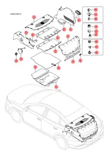 Багажный инструмент BOX для BYD Qin Plus DM-i, 13137369-00