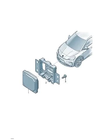 Деталь для Volkswagen ID.UNYX, 1ED907550B