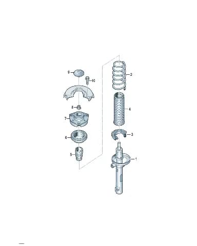 Крепежный элементы для Volkswagen ID.UNYX, 5QD412545