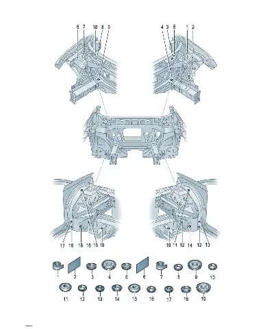 Защитный пленка на цвет products заказ блок 5 для Volkswagen ID.UNYX, AKL442D30MTR