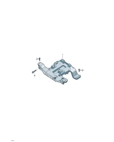 Шестигранный плечевой болт для Volkswagen ID.UNYX, N10662001