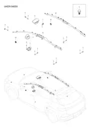 PAB переключатель для BYD Sealion 07 EV, 10143944-00