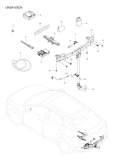 Подкачка трубка в сборе для BYD Sealion 07 EV, 12114355-00
