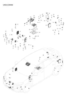 Левый задний колесо скорость датчик для BYD Sealion 07 EV, 13088933-00