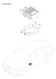 Лоток батареи для BYD Sealion 07 EV, 13403737-00