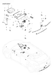 SIM карта reader для BYD Sealion 07 EV, 13407229-00
