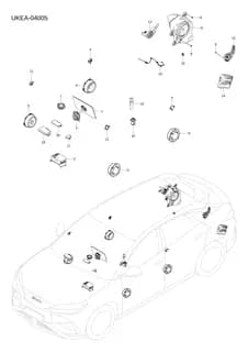 Антенна 5G/GPS для BYD Sealion 07 EV, 13528705-00