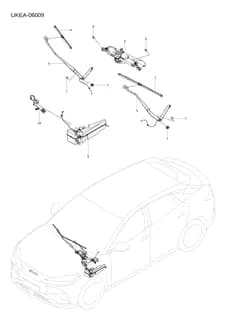 Тип 1 HEX гайка для BYD Sealion 07 EV, 13754765-00
