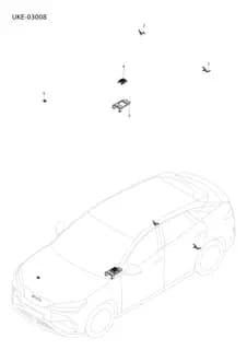 Гайки с шестигранным фланцем для BYD Sealion 07 EV, 13754779-00