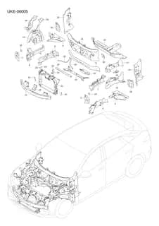Гайки с шестигранным фланцем для BYD Sealion 07 EV, 13754779-00