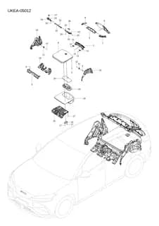 Саморезы с полукруглой головкой и крестообразным шлицем для BYD Sealion 07 EV, 13755048-00