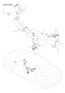Саморезы с крестовым шлицем и полукруглой головкой для BYD Sealion 07 EV, 13755251-00