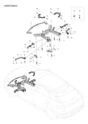 Гайки с шестигранным фланцем для BYD Sealion 07 EV, 13755904-00