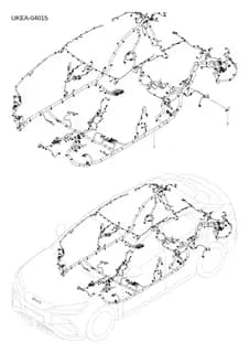 Пол жгут проводки для BYD Sealion 07 EV, 14079806-00