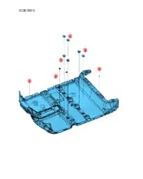 Напольное ковровое покрытие в сборе для BYD Yuan Up, 14259630-00