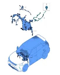 Жгут,приборный панель для BYD Yuan Up, 15975858-00