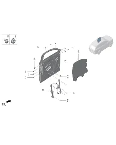 Деталь каталога для Lixiang L6, A01-50000031