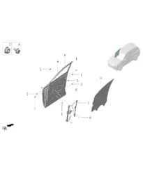 Деталь каталога для Lixiang L6, A01-61070017