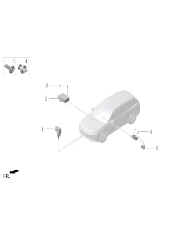 Outdoor температура датчик для Lixiang L6, LAA-30130011