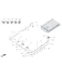 Болт с шестигранным фланцем для Lixiang L6, M01-90000677