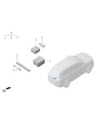 Буксировочный крюк для Lixiang L6, W01-20090013