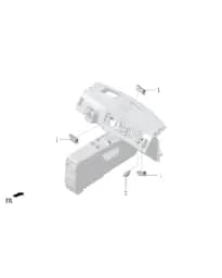 Правый передний фоновая подсветка ног для Lixiang L6, X01-41030044