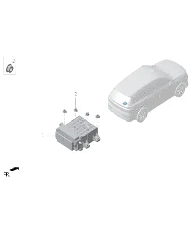 Батарея в сборе для Lixiang L6, W01-37030011