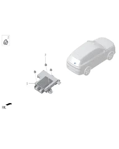 Силовой network контроль модуль для Lixiang L6, W01-52040011