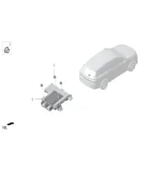 Силовой network контроль модуль для Lixiang L6, W01-52040011