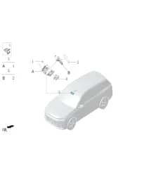 Пружинный клипса для Lixiang L6, X01-89689104