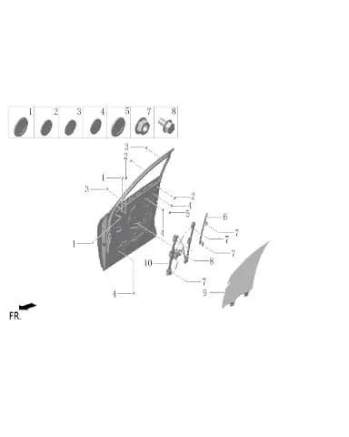 Деталь для Lixiang L7, A01-50000027
